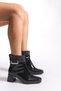 Women's Heeled Boots 00120010 Black Patent Leather