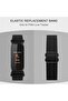 Nylon Band For Fitbit Luxe Bands for Women Men -Grey - 2