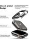 Apple Watch 9 / 8 / 7 41mm Apple Watch Series (41mm) Case | Slim Series| Clear + Dark Chrome - 7