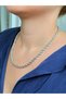 Jeweler Auger Model Steel Necklace