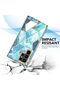 Marble Bundle for Samsung Galaxy S23 5G Ultra Case + Galaxy Buds Case (Blue) - 6