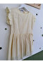 Cream Scallop Dress - 3