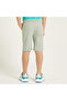 Solid Shorts with Drawstring Closure and Pockets - 4