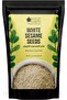 White Sesame Seeds, 600g | Natural Whole Til for Eating & Tahini Cooking Ingredient, Non-GMO