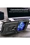 Shutter Back Armor Ring Case for Samsung Galaxy Z Flip7 / Flip 7, Magnetic Function, Stand In - 3