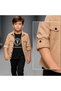 Linen Blend Shirt T-Shirt Pants Set/ Linen Shirt T-Shirt /3-Piece Set - 2