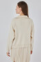 Women's Sweater Skirt Double Set 15938 - Ecru - 6
