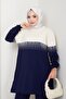 Knitted Glitter Patterned Knitwear Tunic Pants Set - 4