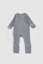 Camisole Modal Green Zippered Jumpsuit with Gloves and Booties - 3