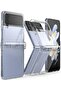 Samsung Galaxy Z Flip 4 Case Cover | Slim Hinge Series | Clear