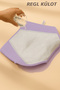 Super Absorbent Ultra Hygienic Lilac Menstrual Panties, Effective All Day and Night Leak-Proof Menstrual Panties