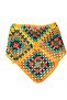Hand Knitted Crochet Hair Band Yellow Summer - 2
