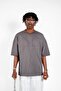 Nakış Desenli Oversize Tshirt