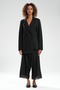 Women's Pleated Design Trousers with Lace Detail on the Legs - 5