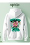 Growth Takes Time Printed Cotton 3 Thread Oversize Sweatshirt