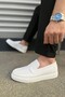 Jy180 Estilo X Laceless Skin Men's Casual Sports Classic Shoes Cbt - White - 2