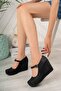 Padded Sole Front Buckle Shoes - 2