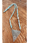 Long Design Glass Bead Nare Necklace - 2