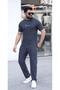 Erkek Pamuklu Örme Eşofman Takımı - 2