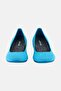 حذاء مسطح سهل الارتداء من Tree Breezers للنساء، أزرق مخضر - 4