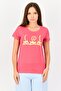Women 2 Pcs Solid Short Sleeves Sleepwear Tops, Multicolor - 7