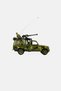 Alfafox Radio Controlled Army Jeep With Soldier, Multicolor - 4