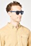 Men L860S Square Sunglasses, Matte Blue - 2