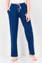 Tom And Jerry x Women Graphic Print Drawstring Sleepwear Pyjamas, Navy