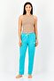 Rosaline x Women Graphic Print Drawstring Sleepwear Pyjamas, Turquoise - 4