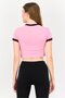 Women Slim Fit Short Sleeve Downtown Outoor T-Shirt, Pink - 3