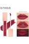FASHIONISTADEAL O.TWO.O Heavy Mist Velvet Lipgloss (#5, BERRY PLUM RED) - 2