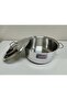 30X15 Helvane Steel Pot with Lid 304 Quality - 2