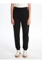 Xside Black Women's Elastic Waist Straight Jogger Sweatpants - 3