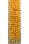 Pack of 5 Shreej Artificial Marigold Fluffy Flowers and Golden Hanging Bells Garlands/Wall hangi - 5
