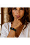 Onyx Malachite Agate Bracelet for Evil Eye Protection, Strength and Balance