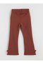 Lcw Kids Brown Printed Girls' Leggings 2-Pack - 7