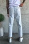 Denim Fabric Snow Wash Boyfriend Fit Ripped Detailed Men's Jean Trousers Ke-095 - 7