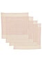 VIPPSTARR Napkin, stripe pattern red/natural, 30 x 30 cm