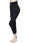 Postpartum High Waist Tummy Control Capri Leggings – Slimming Compression Shapewear for New Moms - 4