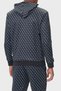 New Korbin Cotton Logo Printed Regular Fit Hooded Sweat Z4Bq30K7122 Men's Sweat Z4Bq30 K71 - 3