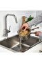 HEMKOMST Saucepan with lid, stainless steel/glass, 2 l - 5