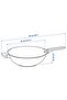 Wok, non-stick coating/stainless steel, 32 cm - 8