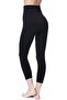 Postpartum High Waist Tummy Control Capri Leggings – Slimming Compression Shapewear for New Moms - 6