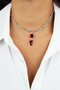 Women's Necklace with Pendant - 2