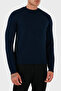 Wool Jacquard Logo Printed Regular Fit Crew Neck Sweater Men's Sweater Em001989 Af1419 - 3