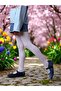 2Pcs Black White Cotton High Quality Girl's Children Plain Pantyhose School Stocking - 4