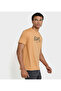Men's Brown Crew Neck Tee - 3