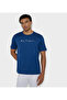Men's Blue Crew Neck Tee
