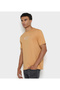 Men's Brown Crew Neck Tee - 2