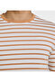 Men's Brown Crew Neck Tee - 6
